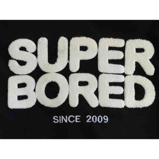 Áo varsity nam SUPER BORED chính hãng secondhand – Size M - Ảnh 7