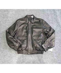 Alternative view of Áo da nam ULTRA ONE Platinum Bomber chính hãng new – Size M