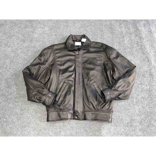 Áo da nam ANDREW MARC Bomber chính hãng secondhand – Size M - Ảnh 2