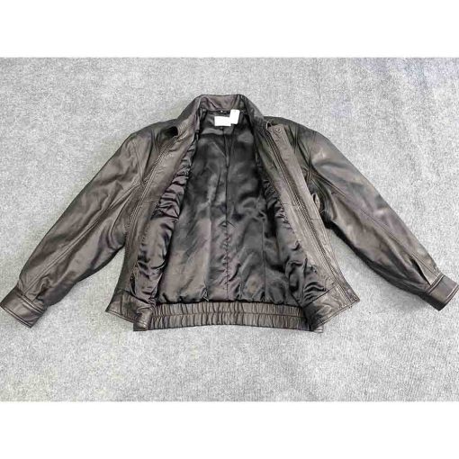 Áo da nam ANDREW MARC Bomber chính hãng secondhand – Size M - Ảnh 4