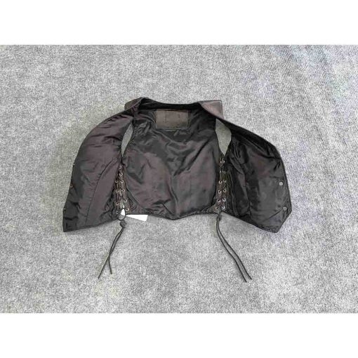Áo gile da nữ FIRST CLASS Biker chính hãng secondhand – Size S - Ảnh 2
