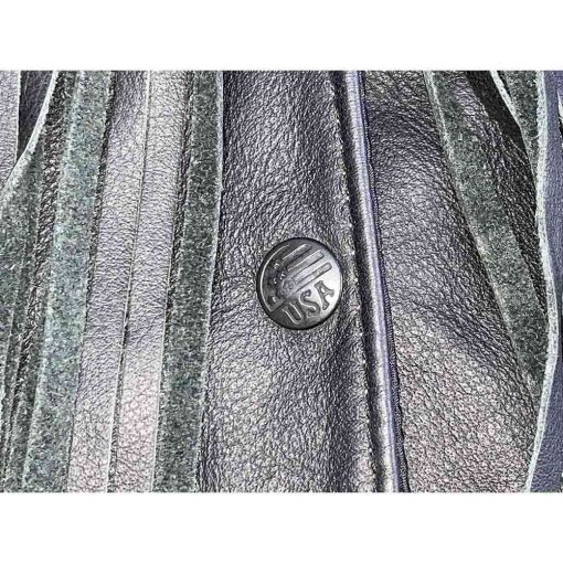 Áo gile da nữ FIRST CLASS Biker chính hãng secondhand – Size S - Ảnh 4