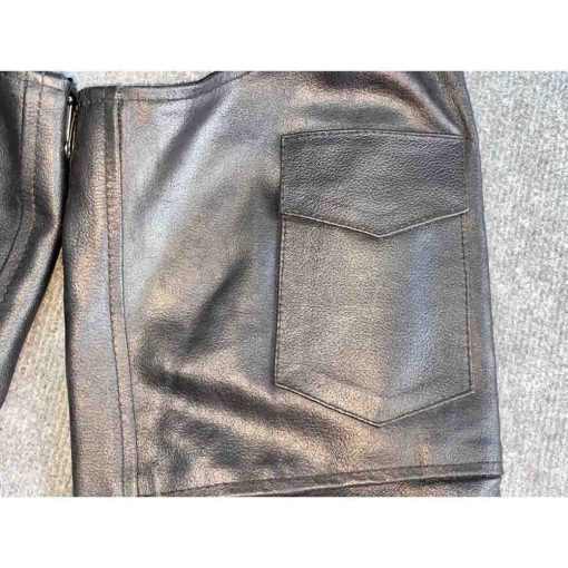 Quần da bảo hộ moto CHAPS chính hãng secondhand – Size S - Ảnh 3