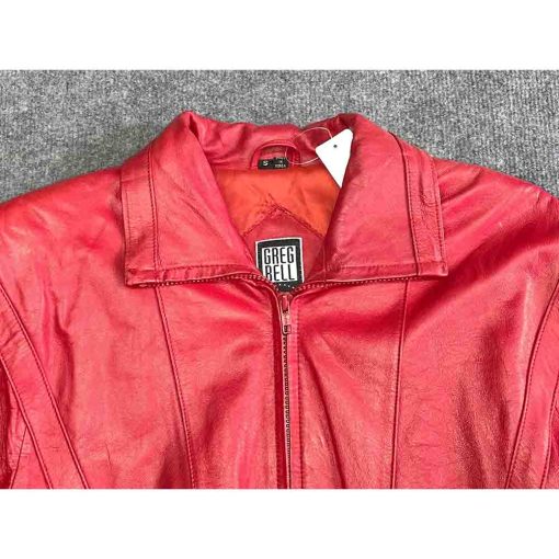 Áo da nam GREG BELL Bomber chính hãng secondhand – Size S - Ảnh 3