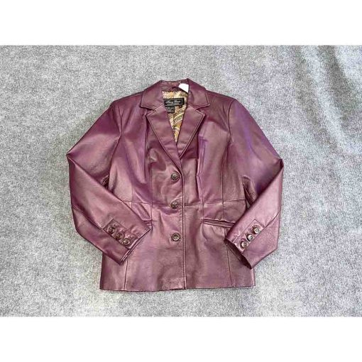Áo vest da nam TERRY LEWIS chính hãng secondhand – Size S - Ảnh 2