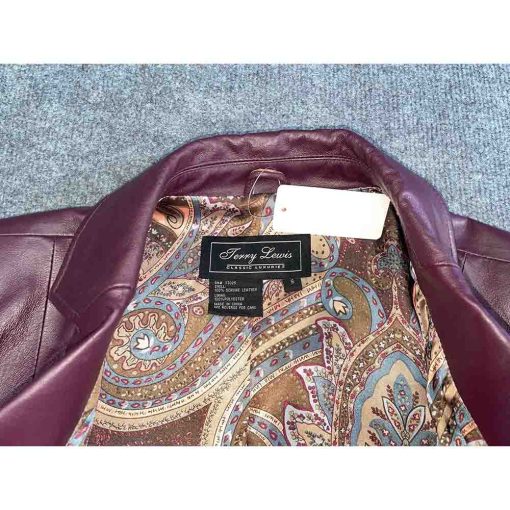 Áo vest da nam TERRY LEWIS chính hãng secondhand – Size S - Ảnh 4