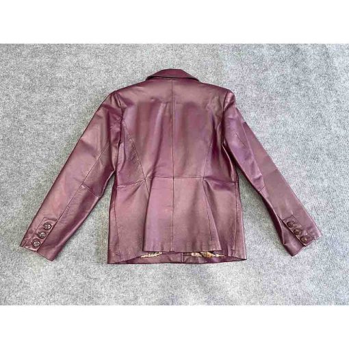 Áo vest da nam TERRY LEWIS chính hãng secondhand – Size S - Ảnh 5