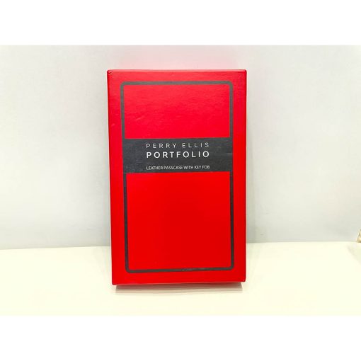Ví nam da bò PERRY ELLIS Bifold chính hãng new - Ảnh 8