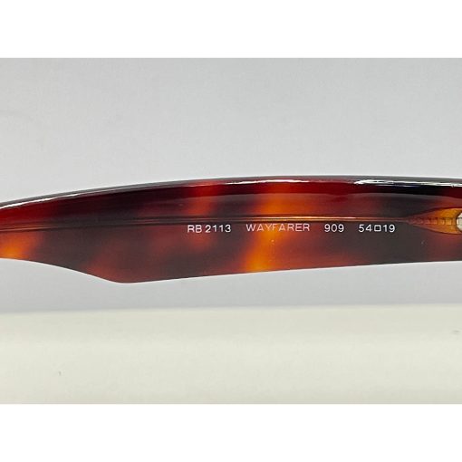 Gọng kính cận RAY BAN Wayfarer Tortoiseshell chính hãng secondhand - Ảnh 6