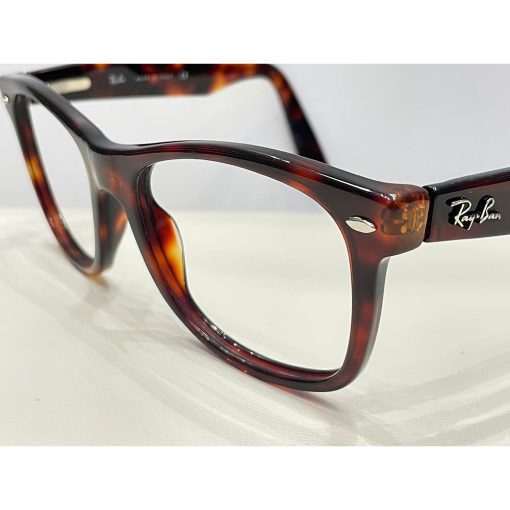 Gọng kính cận RAY BAN Wayfarer Tortoiseshell chính hãng secondhand - Ảnh 7