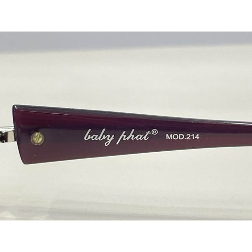 Gọng kính cận nữ BABY PHAT Plum chính hãng new - Ảnh 5