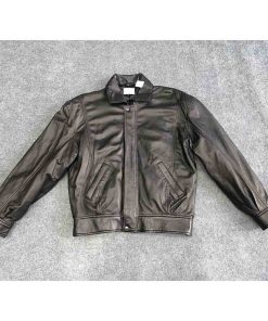Áo da nam ANDREW MARC Bomber chính hãng secondhand