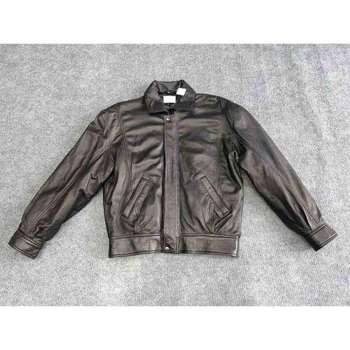 Áo da nam ANDREW MARC Bomber chính hãng secondhand