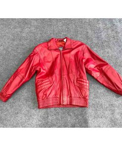 Áo da nam GREG BELL Bomber chính hãng secondhand