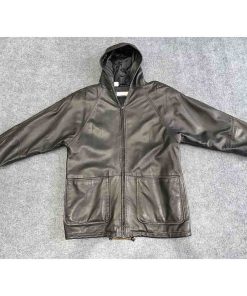 áo da nam PARIS SPORT CLUB Parka chính hãng secondhand