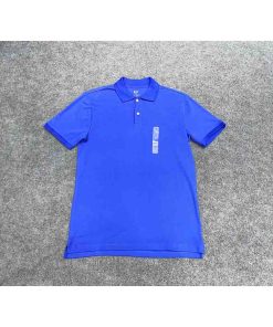 áo polo nam GAP Stretch Pique Blue chính hãng