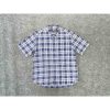 Áo sơ mi nam ngắn tay EDDIE BAUER kẻ caro chính hãng secondhand