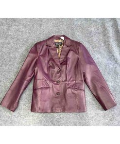 áo vest da nam TERRY LEWIS chính hãng secondhand