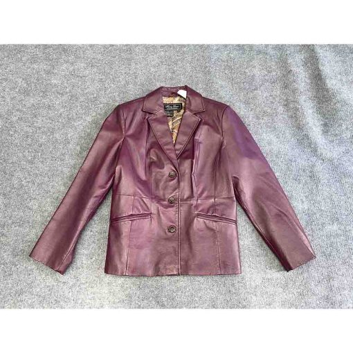 áo vest da nam TERRY LEWIS chính hãng secondhand