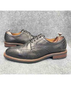 giày tây nam JOHNSTON & MURPHY Wingtip Derby hàng auth 2hand