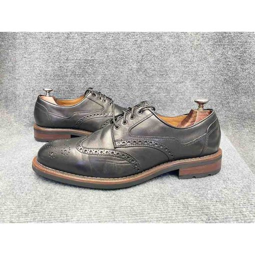giày tây nam JOHNSTON & MURPHY Wingtip Derby hàng auth 2hand