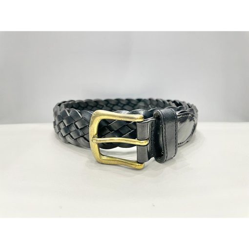 thắt lưng nam da bò FOSSIL Braided chính hãng secondhand