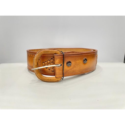 Thắt lưng nam da bò WESTERN Handmade chính hãng secondhand