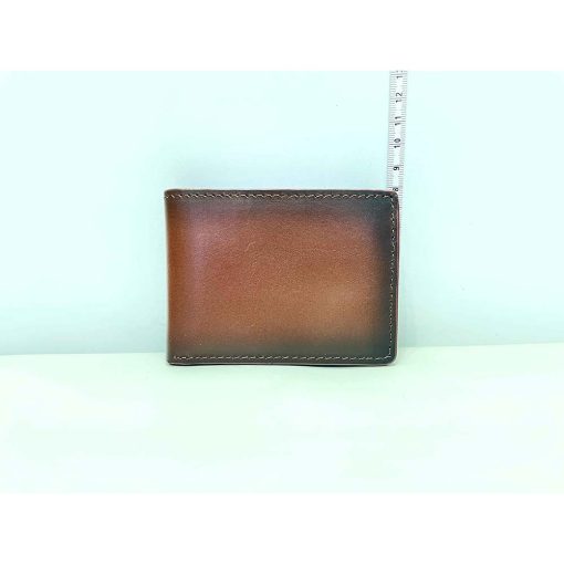 Ví nam da bò ROUNDTREE & YORKE Patina Bifold chính hãng new