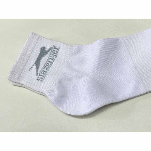 Tất trắng cổ lửng nam SLAZENGER chính hãng – New - Ảnh 3