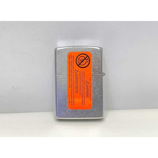 Bật lửa ZIPPO Street Chrome 207 xước bụi chính hãng – New - Ảnh 3