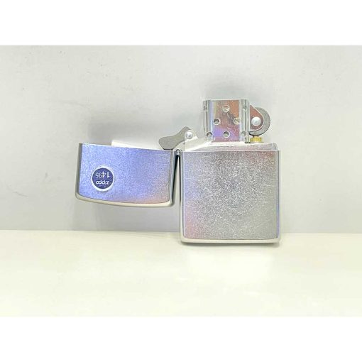 Bật lửa ZIPPO Street Chrome 207 xước bụi chính hãng – New - Ảnh 5