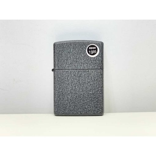 Bật lửa ZIPPO Đen Sần Black Crackle chính hiệu hàng Mỹ – New - Ảnh 2