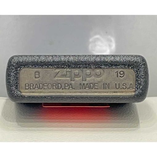 Bật lửa ZIPPO Đen Sần Black Crackle chính hiệu hàng Mỹ – New - Ảnh 7