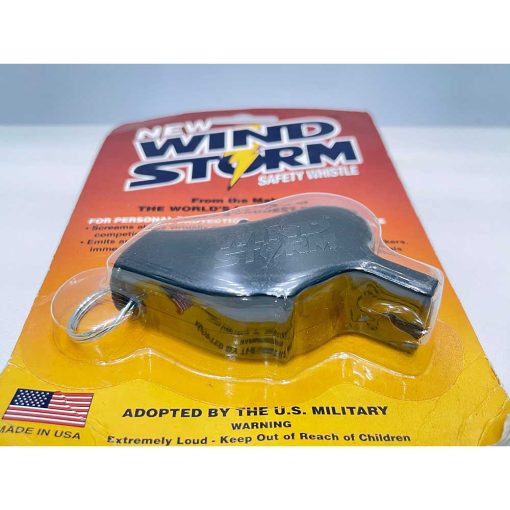 Còi nhựa dã ngoại âm thanh lớn WILDSTORM Safety Whistle chính hãng - Ảnh 5