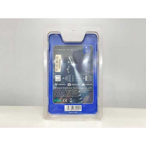 Đèn pin EDC móc khóa titanium JET BEAM Mini 1 chính hãng – New - Ảnh 3