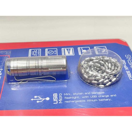Đèn pin EDC móc khóa titanium JET BEAM Mini 1 chính hãng – New - Ảnh 6