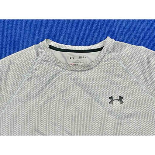 Áo chạy bộ nam UNDER ARMOUR Tech Printed HeatGear chính hãng 2hand – Size M - Ảnh 2