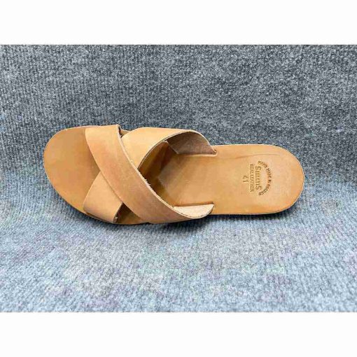 Dép da quai chéo SIMATITS Cross chính hãng 2hand – Size 41 - Ảnh 4