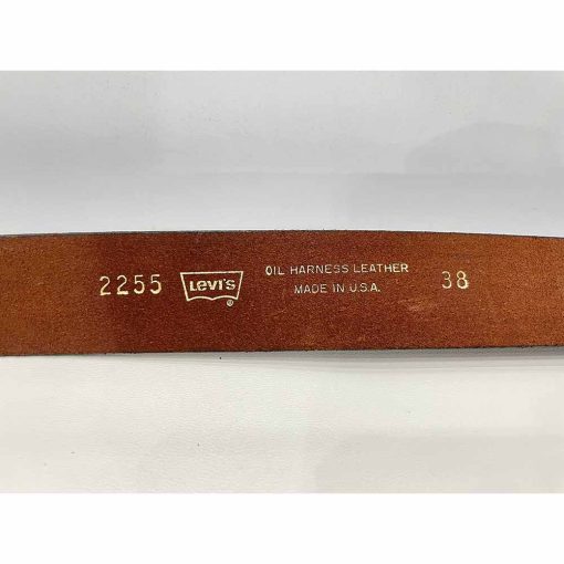 Dây lưng quần jean da bò LEVI’S chính hãng 2hand – Size 38 - Ảnh 5