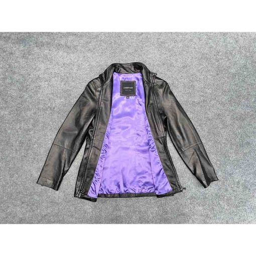 Áo khoác da nữ ANDREW MARC chính hãng 2hand – Size S - Ảnh 3
