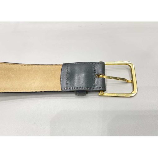 Dây lưng da bản nhỏ BURREY chính hãng 2hand – Size 38 - Ảnh 6