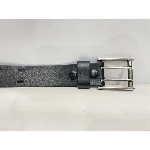 Thắt lưng nam quần bò WILSON M.Julian Double Prong chính hãng 2hand – Size 36 - Ảnh 2