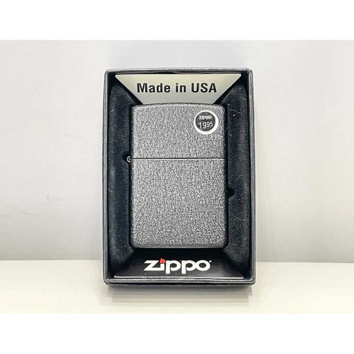 Bật lửa ZIPPO Đen Sần Black Crackle chính hiệu hàng Mỹ