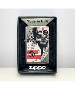 bật lửa Zippo Trash Polka Tattoo Skull chính hãng USA