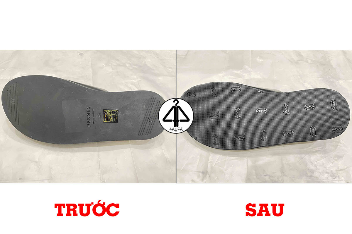 Dán đế dép cao su bảo vệ