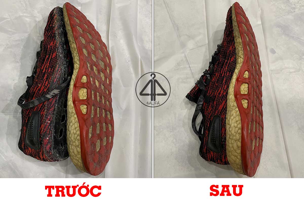 Dán lại keo giày Adidas Ultraboost