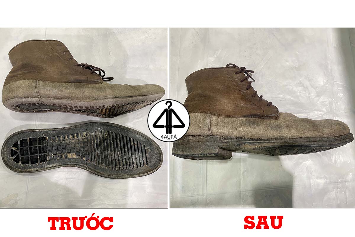 Dán keo giày tây