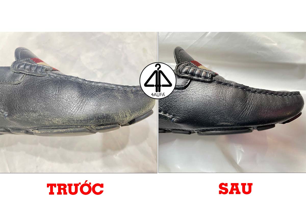 đánh xi giày tây