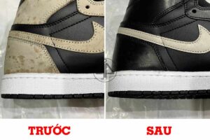 Nhuộm giày bị mốc