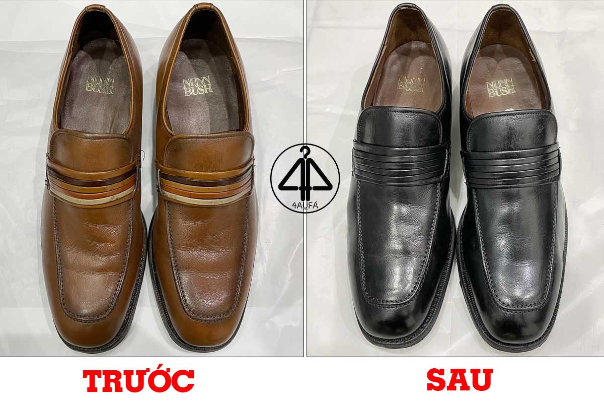 Sơn đổi màu giày tây